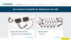 Une gamme complète de détecteurs de Leds Finn Test Electronics