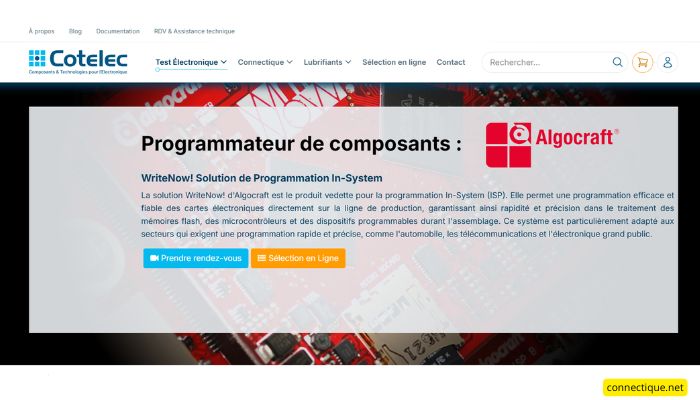 Programmateurs de composants